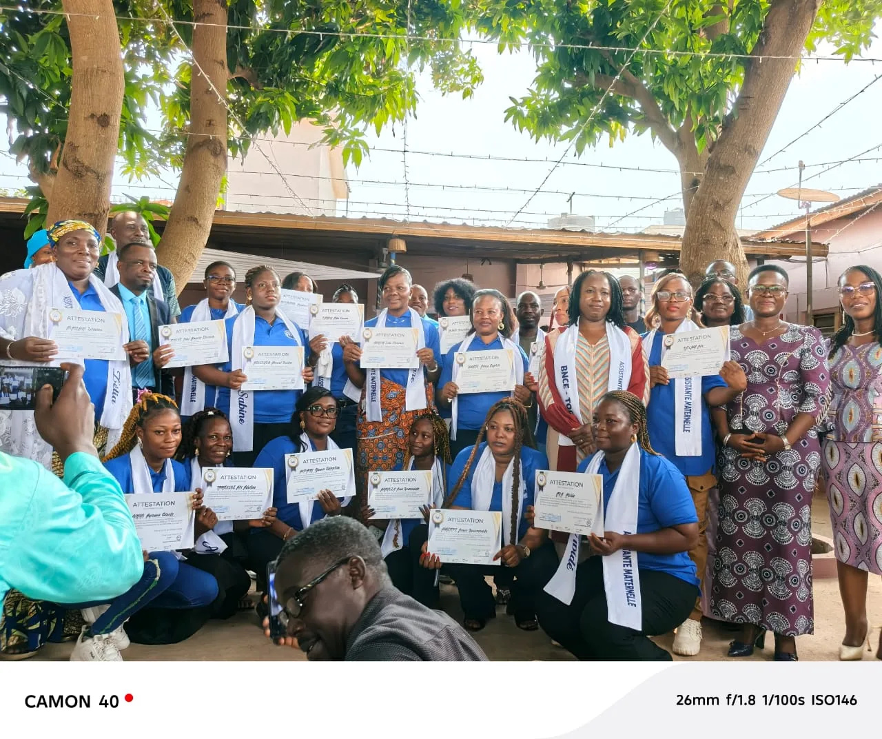 Remise d’attestations à 39 Assistantes Maternelles