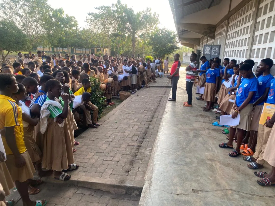 Sensibilisation des clubs d’enfants et de jeunes sur les violences basées sur le genre dans les localités d’Agome Glozou et d’Agbétsiko dans le Bas Mono