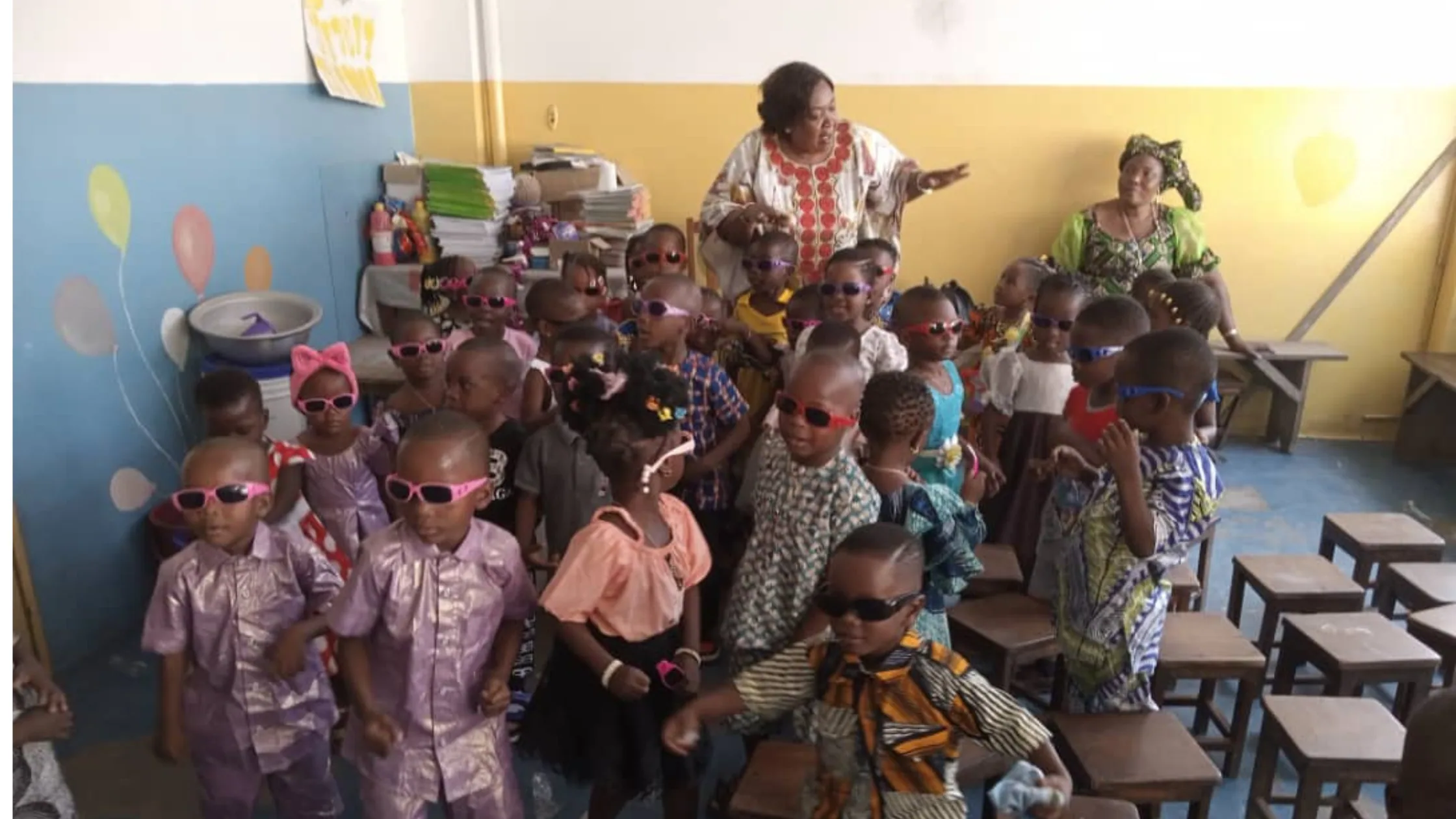 Célébration de Noël avec les enfants des femmes portefaix : Un moment de joie offert par BNCE Togo