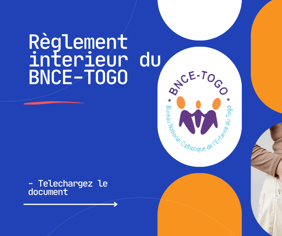 Règlement intérieur du BNCE-TOGO