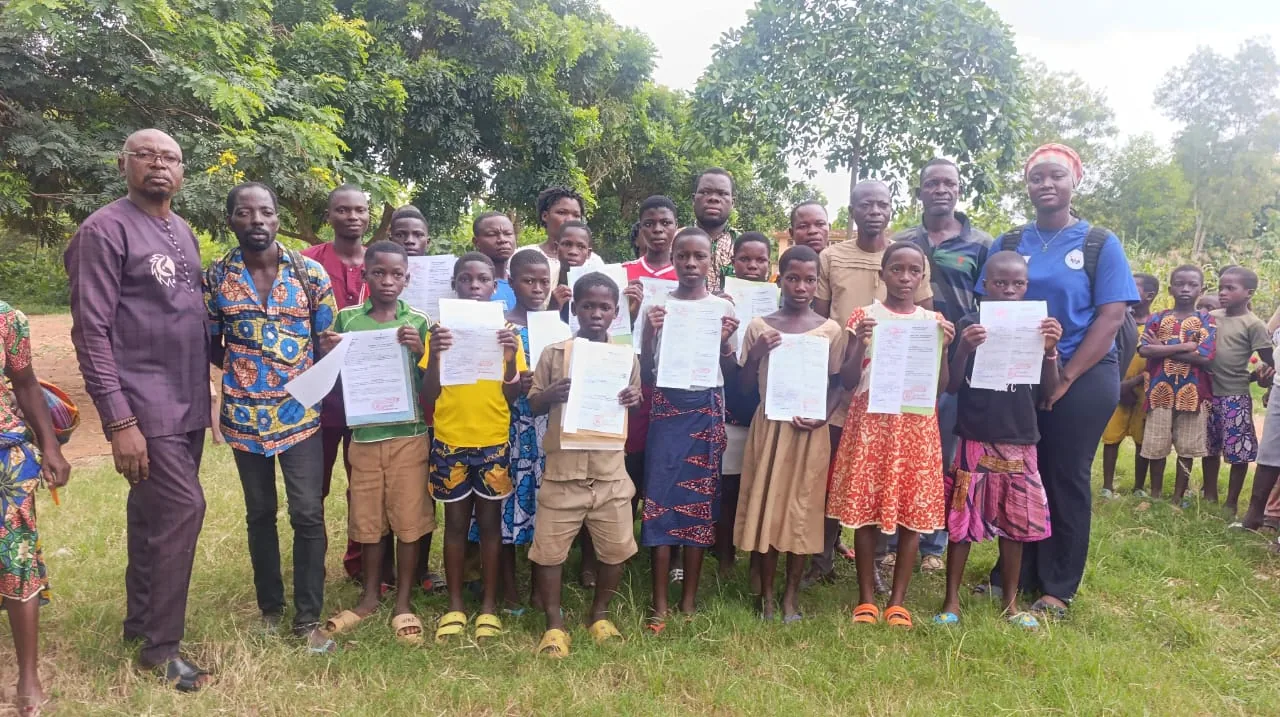 Remise officielle des actes de naissance aux élèves de CM2 de la commune de Yoto 3 : 369 enfants désormais reconnus par l’état civil